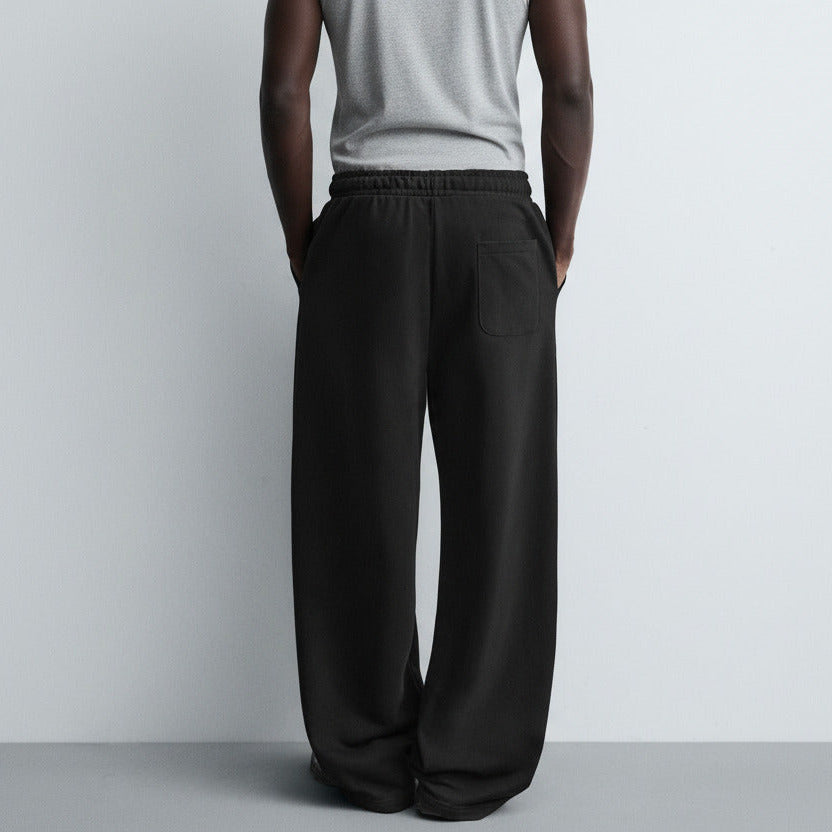 BASIC WIDE-LEG JOGGERS