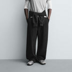 BASIC WIDE-LEG JOGGERS