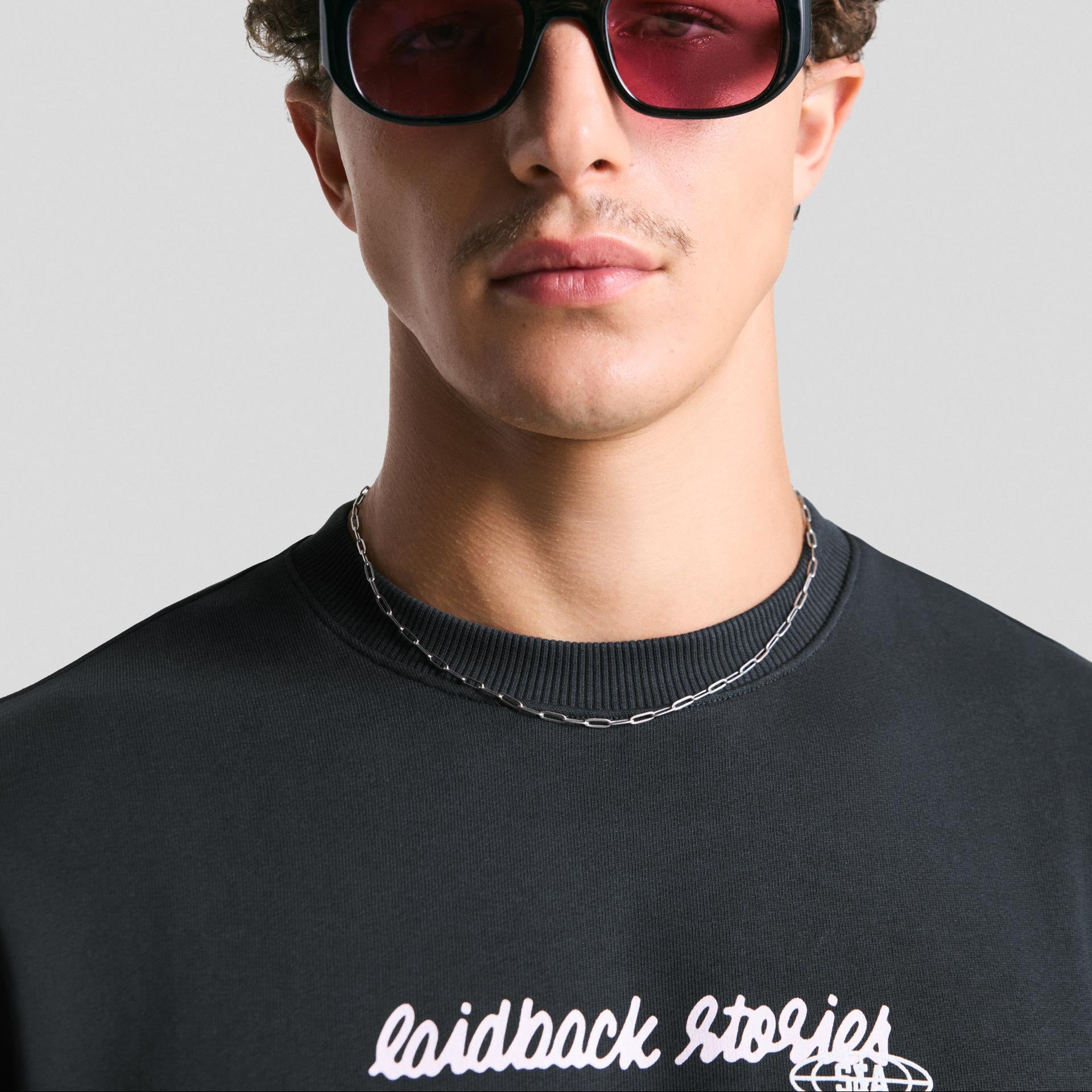 Printed short sleeve plush T-shirt