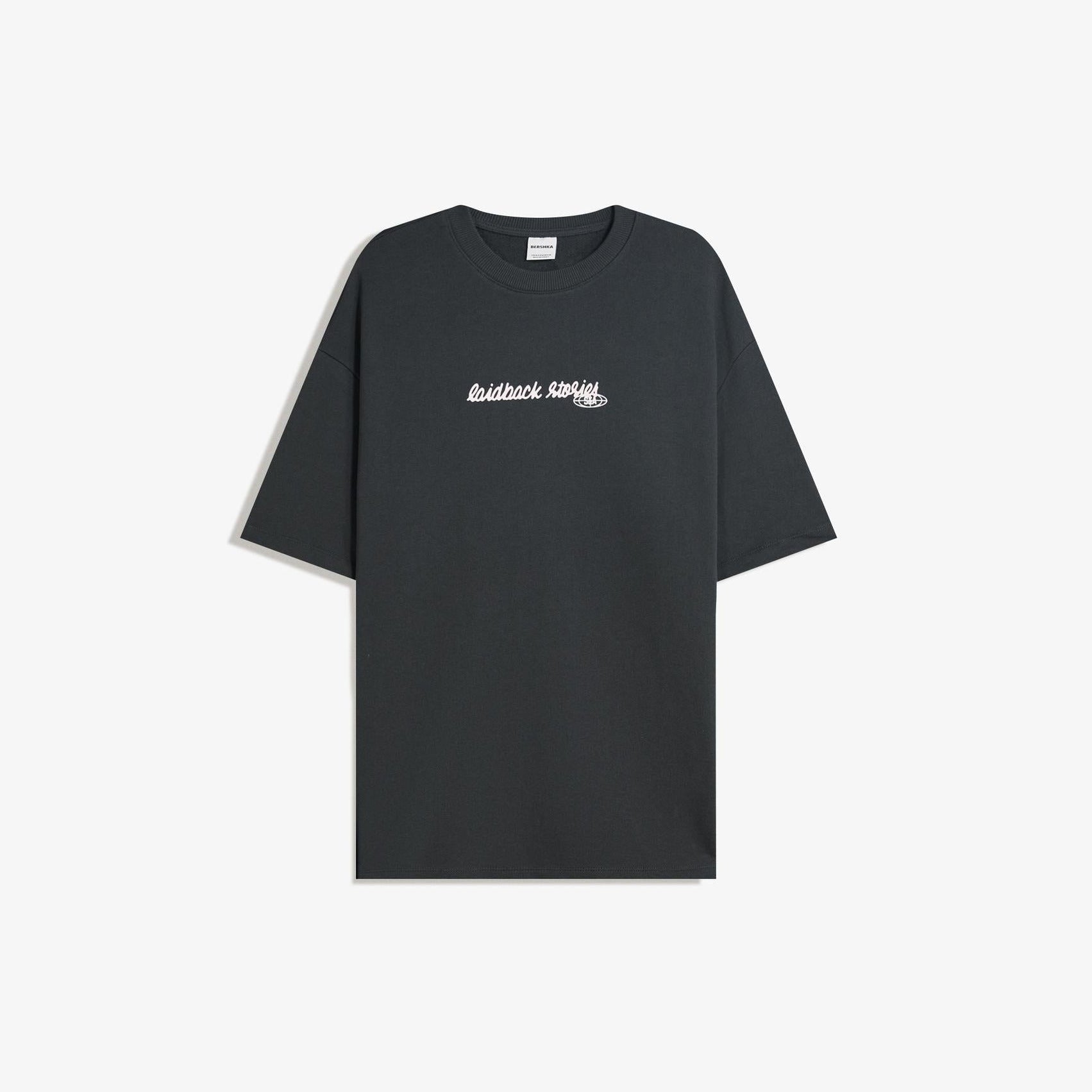 Printed short sleeve plush T-shirt