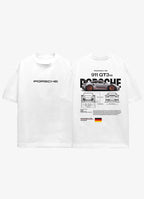 2 T-shirts Bundle - Porsche 911 GT3 RS Oversized T-Shirt - Flash Sale!