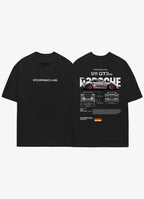 2 T-shirts Bundle - Porsche 911 GT3 RS Oversized T-Shirt - Flash Sale!