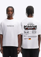 2 T-shirts Bundle - Porsche 911 GT3 RS Oversized T-Shirt - Flash Sale!