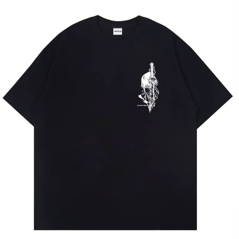 Jujutsu Kaisen Anime T-Shirt – Front Print &amp; Back Logo