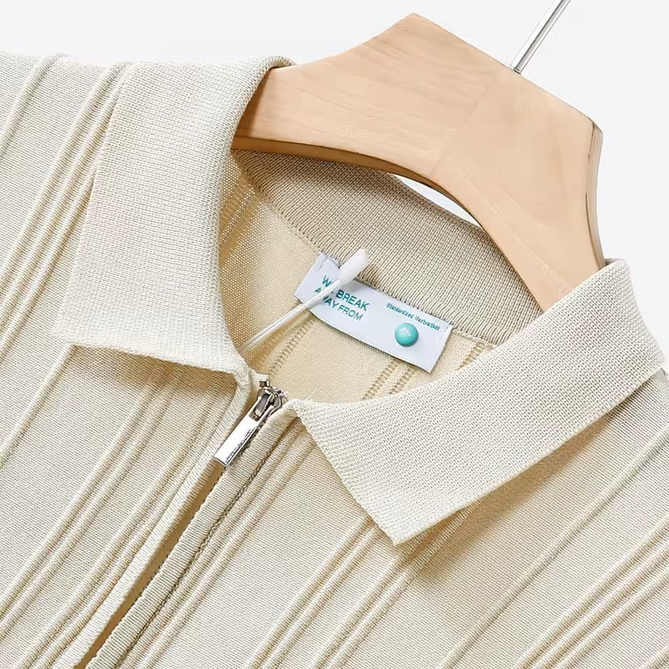 5-Pcs Set Vintage Knitted polo shirt - Flash Sale ⚡️