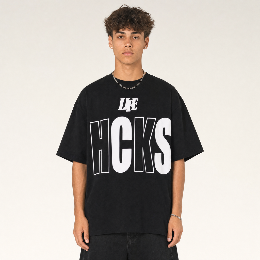 Life Hacks - 2-Pcs Set - Unisex Oversized T-Shirt - Flash Sale ⚡️