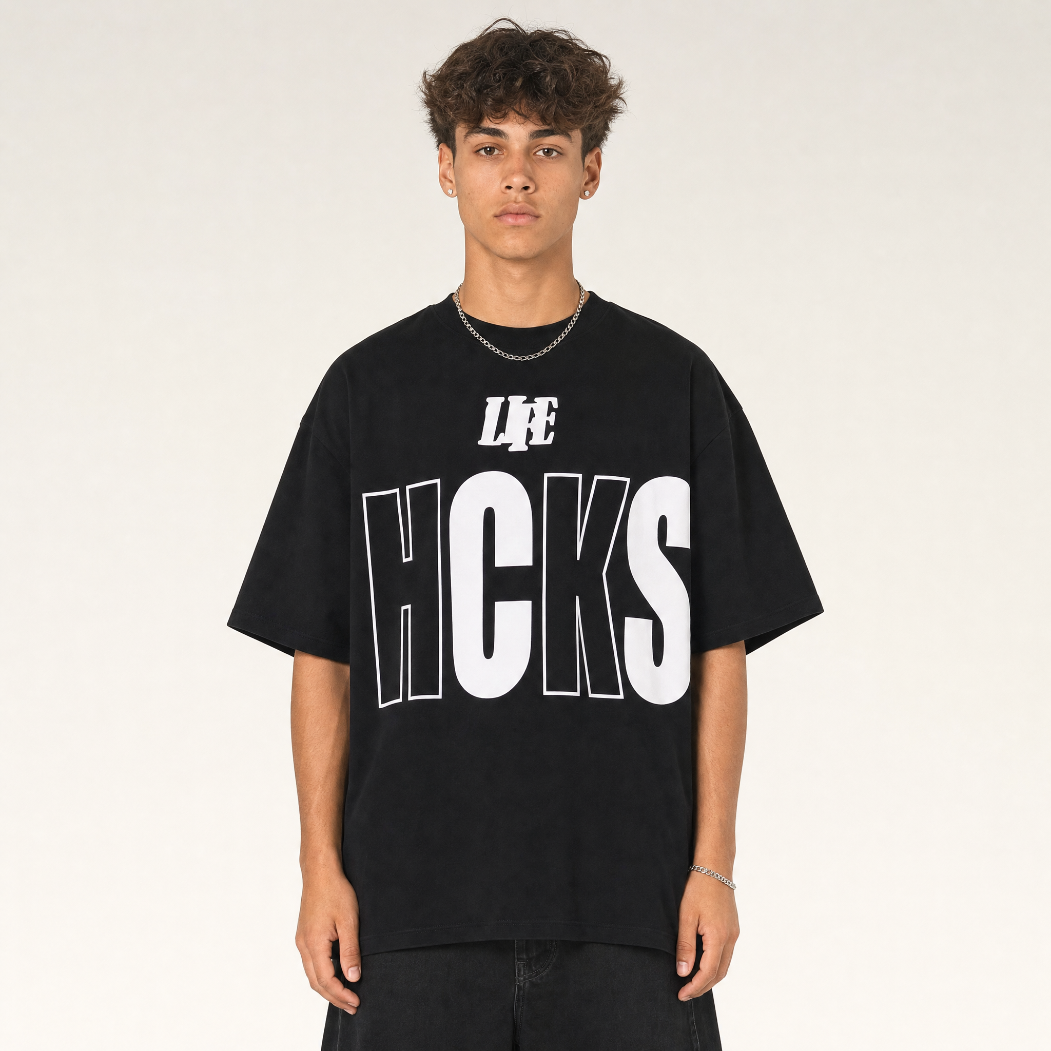 Life Hacks - 2-Pcs Set - Unisex Oversized T-Shirt - Flash Sale ⚡️