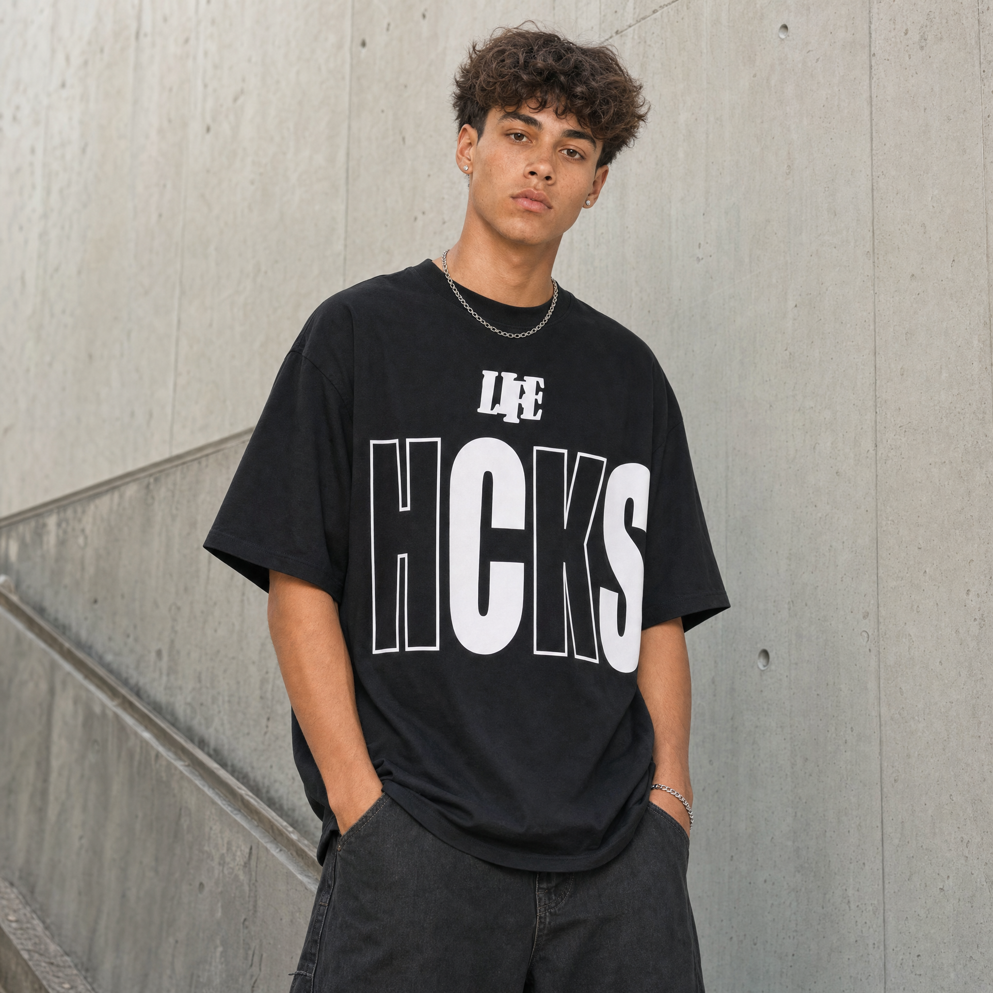 Life Hacks - 2-Pcs Set - Unisex Oversized T-Shirt - Flash Sale ⚡️