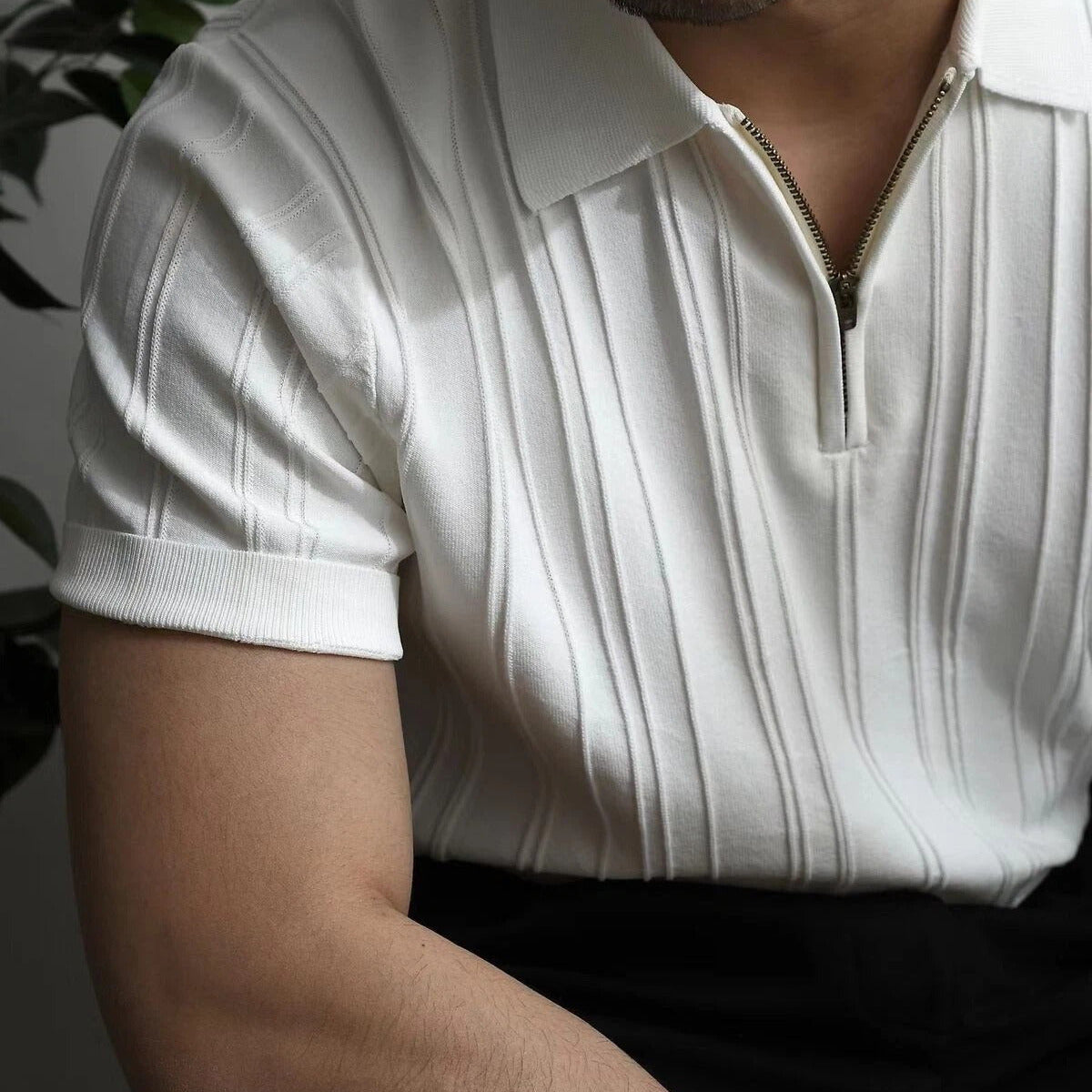 5-Pcs Set Vintage Knitted polo shirt - Flash Sale ⚡️